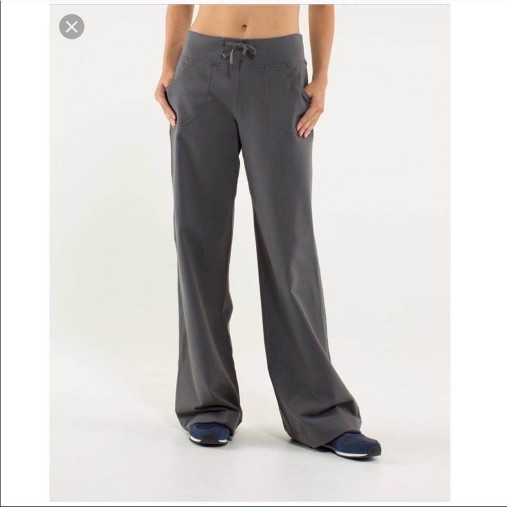Lululemon STILL PANT in charcoal
